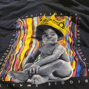 Black Biggie Unisex graphic tee